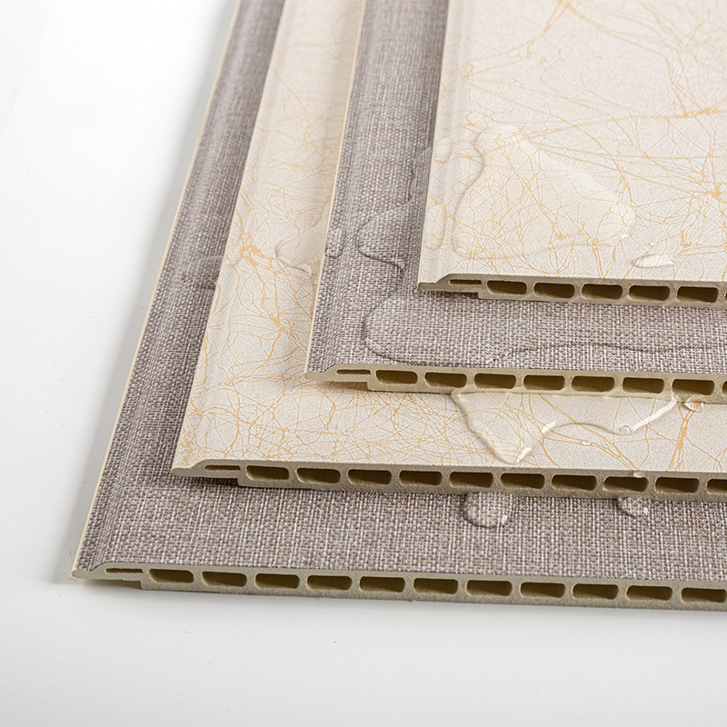 Yxwpc409-2 eco-friendly board wpc kahoy veneer boards na may kahoy na texture para sa hotel/bahay/opisina