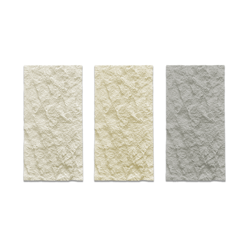 Flexible Natural Stone Sheet-Star-Moon Textured Slate Wall Cladding Para sa Dekorasyon YXCL-SSXY