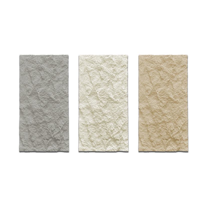 Flexible Natural Stone Sheet-Star-Moon Textured Slate Wall Cladding Para sa Dekorasyon YXCL-SSXY